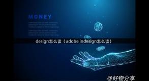 design怎么读（adobe indesign怎么读）