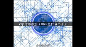 xrp代币添加（XRP是什么币子）