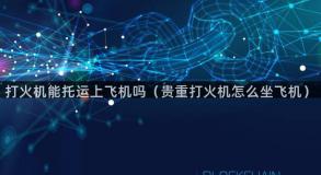 打火机能托运上飞机吗（贵重打火机怎么坐飞机）