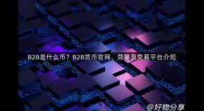 B2B是什么币？B2B货币官网、总量及交易平台介绍