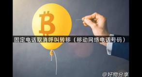 固定电话取消呼叫转移（移动网络电话号码）