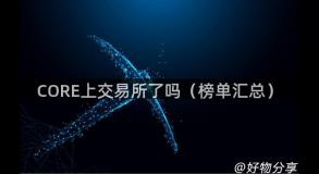 CORE上交易所了吗（榜单汇总）