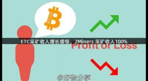ETC采矿收入增长缓慢，2Miners 采矿收入100%