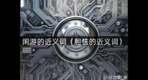 闲游的近义词（胆怯的近义词）