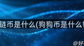 玄链币是什么(狗狗币是什么链)