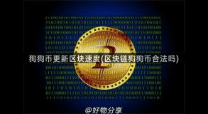 狗狗币更新区块速度(区块链狗狗币合法吗)