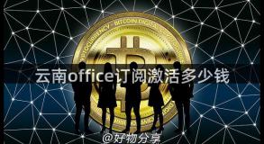 云南office订阅激活多少钱
