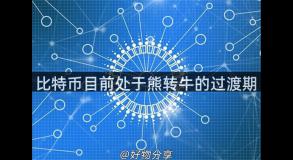 比特币目前处于熊转牛的过渡期