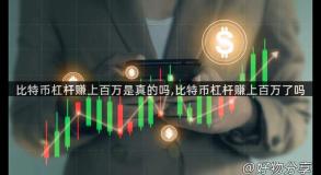 比特币杠杆赚上百万是真的吗,比特币杠杆赚上百万了吗