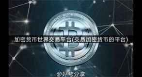 加密货币世界交易平台(交易加密货币的平台)