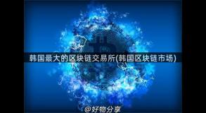 韩国最大的区块链交易所(韩国区块链市场)