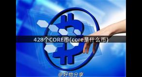 428个CORE币(core是什么币)