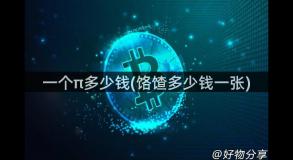 一个π多少钱(饹馇多少钱一张)