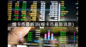 维卡币最新消(维卡币最新消息)
