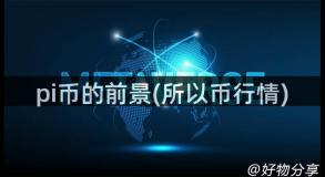 pi币的前景(所以币行情)