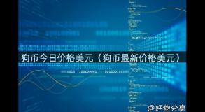 狗币今日价格美元（狗币最新价格美元）