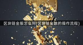 区块链金服怎么用(区块链金融的操作流程)