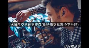 比特币交易数据接口(比特币交易哪个平台好)