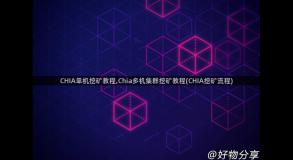 CHIA单机挖矿教程,Chia多机集群挖矿教程(CHIA挖矿流程)