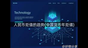 人民币贬值的趋势(中国货币年贬值)