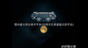 国内最大的比特币平台(比特币交易量最大的平台)