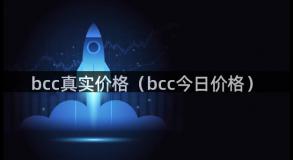 bcc真实价格（bcc今日价格）