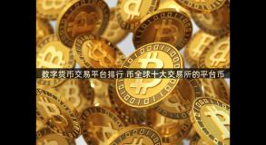 数字货币交易平台排行 币全球十大交易所的平台币
