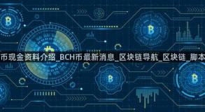 比特币现金资料介绍_BCH币最新消息_区块链导航_区块链_脚本之家