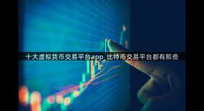 十大虚拟货币交易平台app_比特币交易平台都有那些