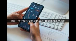 中国三大比特币交易平台app_10大比特币交易所