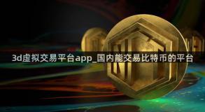 3d虚拟交易平台app_国内能交易比特币的平台