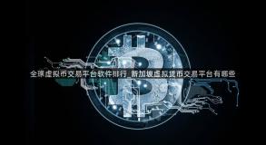 全球虚拟币交易平台软件排行_新加坡虚拟货币交易平台有哪些