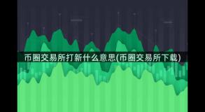 币圈交易所打新什么意思(币圈交易所下载)