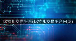 比特儿交易平台(比特儿交易平台网页)