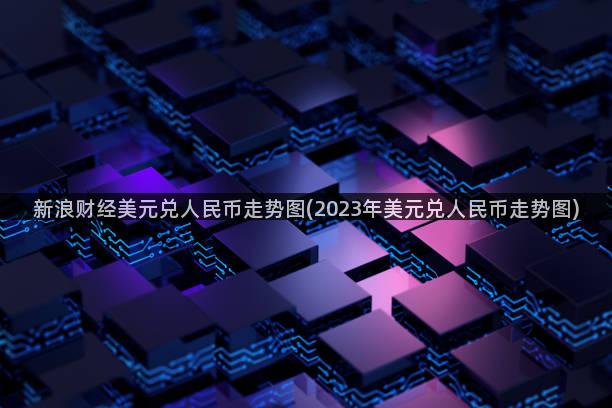 新浪财经美元兑人民币走势图(2023年美元兑人民币走势图)