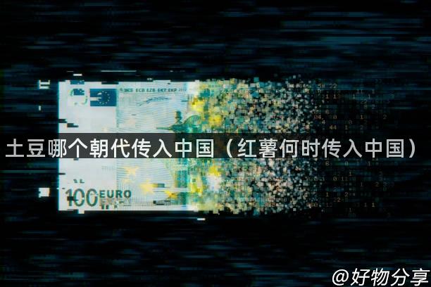 土豆哪个朝代传入中国（红薯何时传入中国）