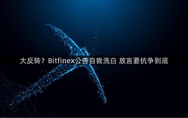 大反转？Bitfinex公告自我洗白 放言要抗争到底
