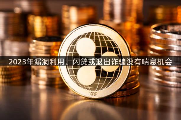 2023年漏洞利用、闪贷或退出诈骗没有喘息机会