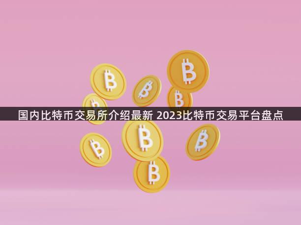 国内比特币交易所介绍最新 2023比特币交易平台盘点