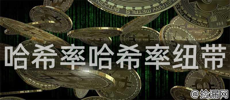 哈希率哈希率纽带插图