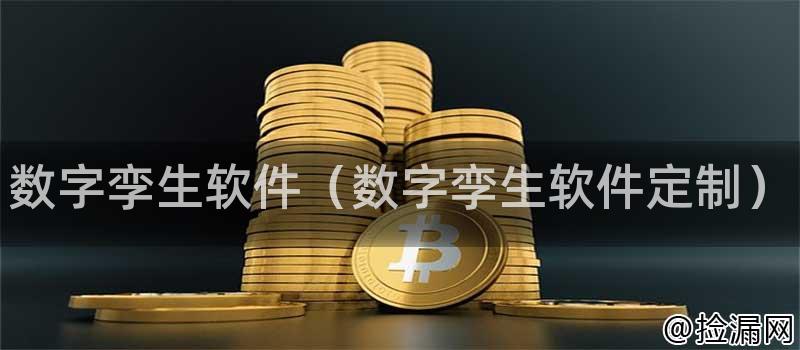 数字孪生软件（数字孪生软件定制）插图