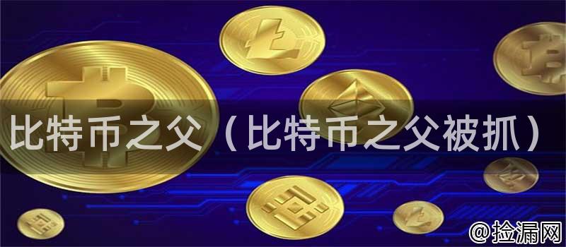 比特币之父（比特币之父被抓）插图