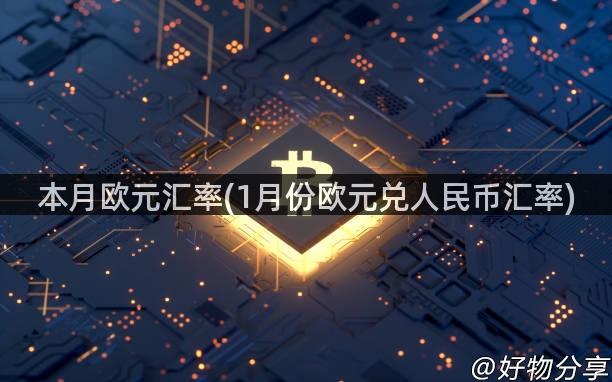 本月欧元汇率(1月份欧元兑人民币汇率)