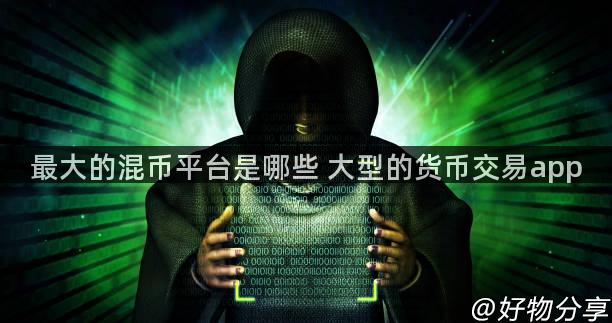 最大的混币平台是哪些 大型的货币交易app