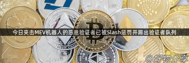 今日夹击MEV机器人的恶意验证者已被Slash惩罚并踢出验证者队列