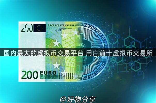 国内最大的虚拟币交易平台 用户前十虚拟币交易所