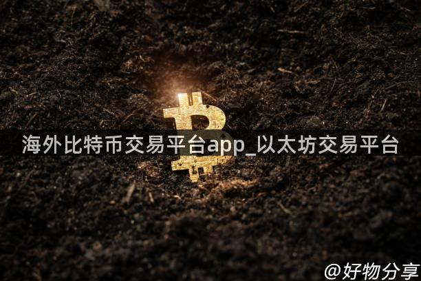 海外比特币交易平台app_以太坊交易平台