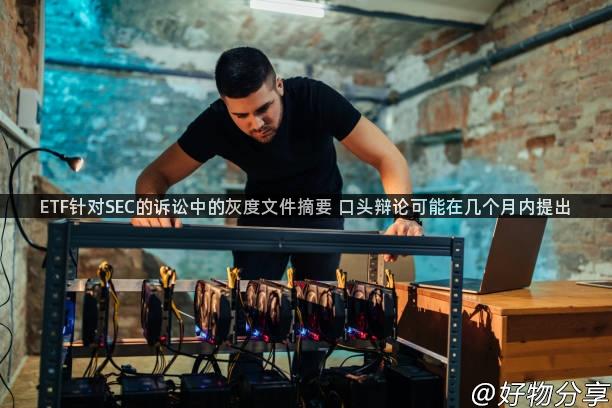 ETF针对SEC的诉讼中的灰度文件摘要 口头辩论可能在几个月内提出