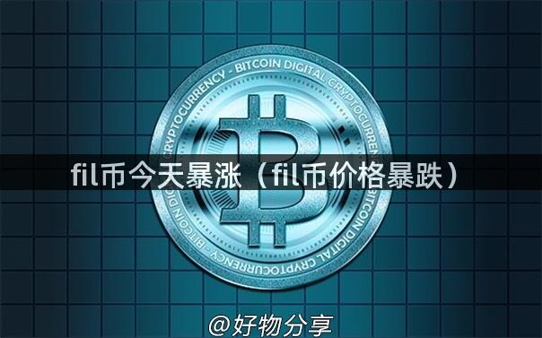 fil币今天暴涨（fil币价格暴跌）