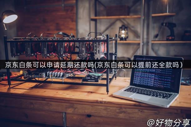 京东白条可以申请延期还款吗(京东白条可以提前还全款吗）